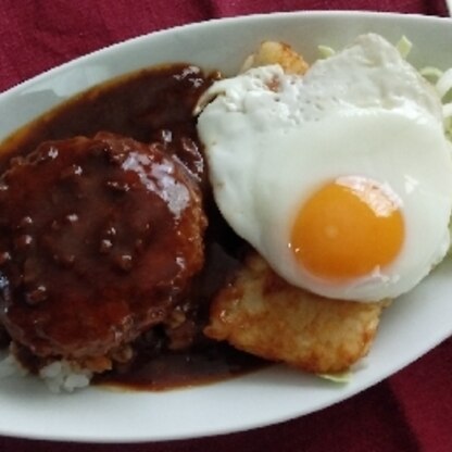 ハッシュドポテトで♪簡単でオシャレ！美味しかったです❤(๑´ڡ`๑)